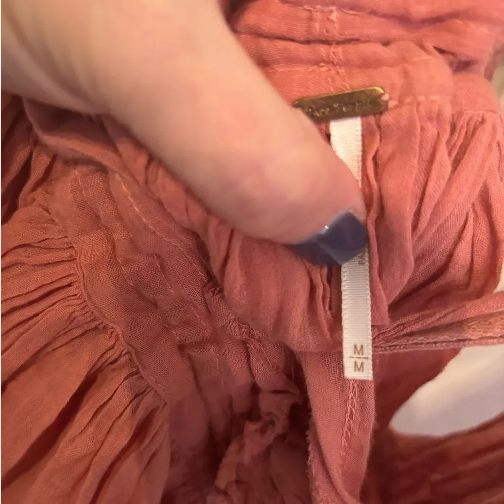Free People Dusty Rose Backless Dress - Picture 4 of 4